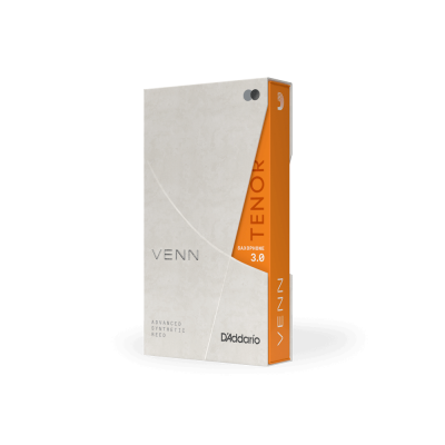 Embalagem de palheta VENN TENOR para saxofone 3.0 D'Addario