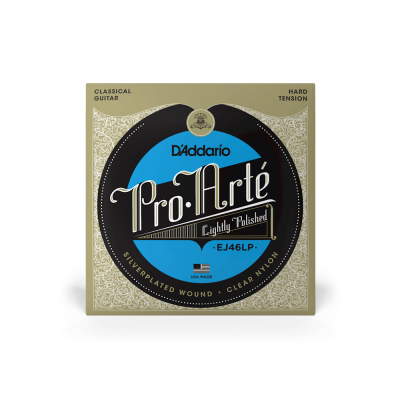 Embalagem de cordas para guitarra clássica D'Addario Pro-Arte EJ46LP