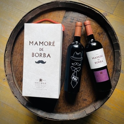 Duas garrafas de vinho 