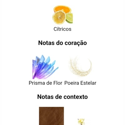 Notas principais, do coração e de contexto com imagens e texto explicativo em português.
