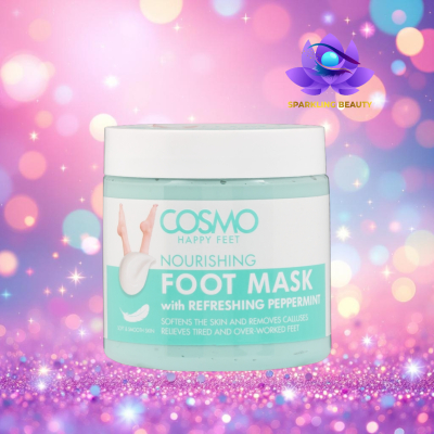 Pote de máscara nutritiva para pés COSMO