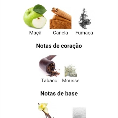 Notas olfativas: maçã, canela, fumaça, tabaco, mousse, baunilha bourbon, Orcanox™.