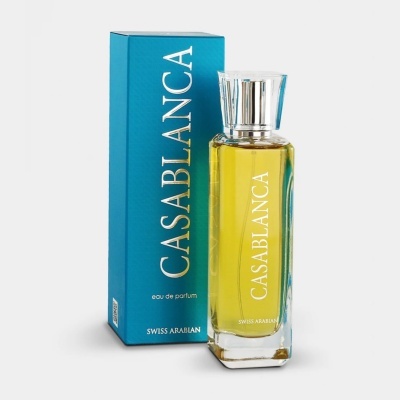 Perfume Casablanca com embalagem azul