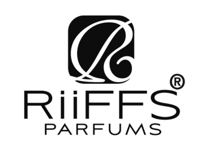 Logótipo da marca RiiFFS PARFUMS em preto e branco