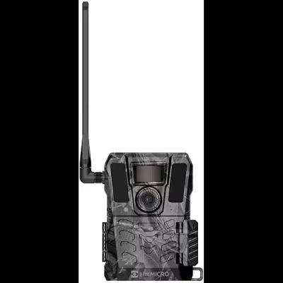 Câmara de vigilância HIKMICRO cinza com antena preta