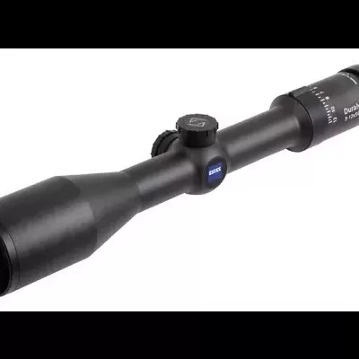 Telescópio de mira preto ZEISS com ajuste de foco