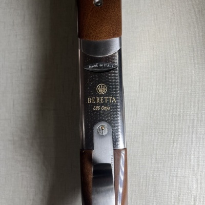 Espingarda Beretta 686 Onyx vista de perto