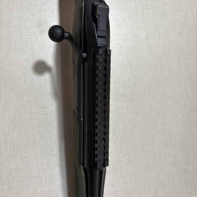 Carabina Beretta com coronha verde e montagem Picatinny preta