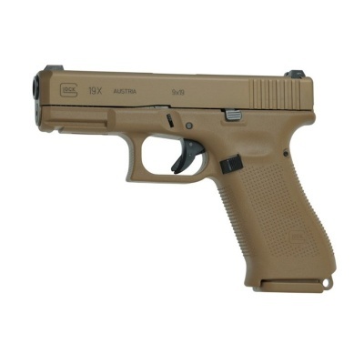 Pistola semi-automática Glock 19X castanha
