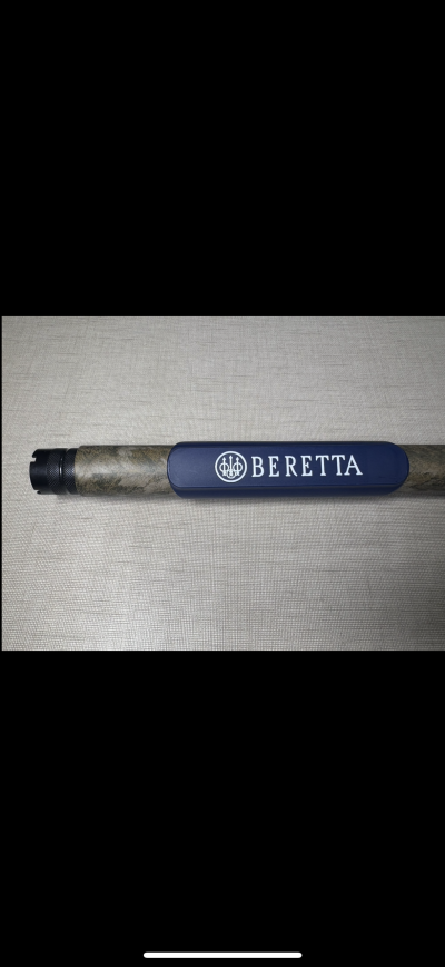 Cano de arma com capa protetora BERETTA azul