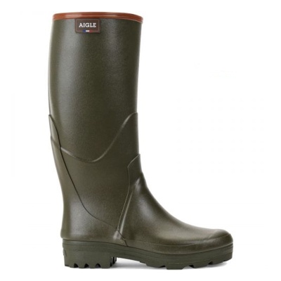 Bota de borracha verde escuro AIGLE