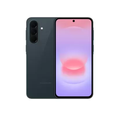 Smartphone Samsung preto com ecrã colorido e câmara tripla