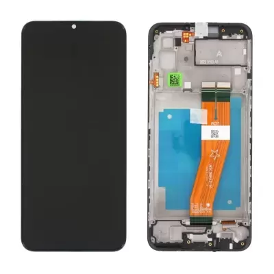 Display e ecrã de smartphone com componentes internos visíveis