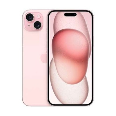 Smartphone rosa com duas câmaras traseiras e ecrã frontal grande