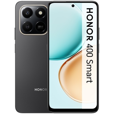 Smartphone HONOR 40 0 Smart cinza escuro com três câmaras traseiras