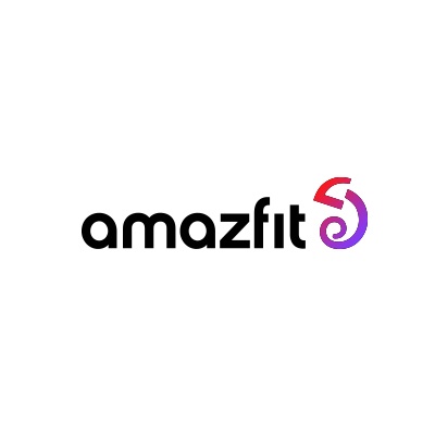 Logótipo Amazfit com símbolo colorido