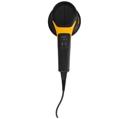 Polidor elétrico preto e amarelo com cabo