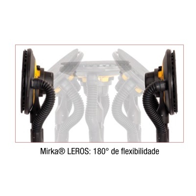 Disco de lixadoria Mirka LEROS com flexibilidade 180 graus