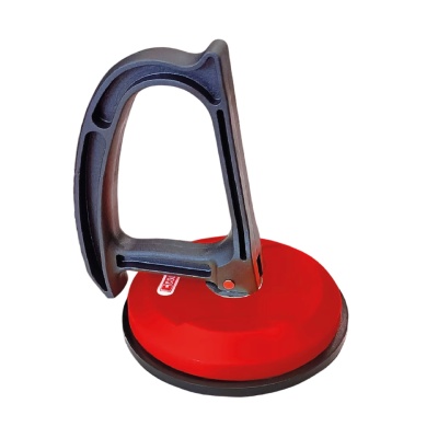 Ventosa de puxar com alça preta e base vermelha