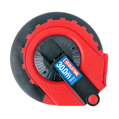 Fita métrica ColoTool 30 metros preta e vermelha