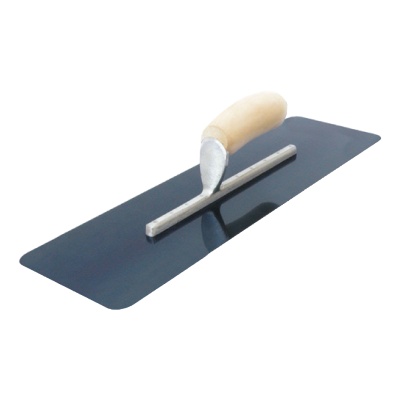 Desempenadeira de aço com cabo de madeira