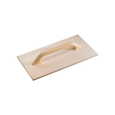 Flutuador plástico bege com pega para alisamento