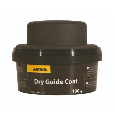 Pot plástico preto Dry Guide Coat 100g da MIRKA