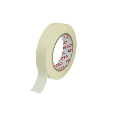Rolo de fita adesiva branca com etiqueta interna TDLOCTOTAL
