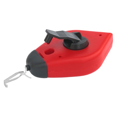 Risqueiro vermelho e preto com gancho metálico