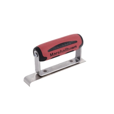 Ferramenta de aço com pega vermelha e preta Marshalltown