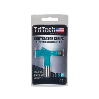 Bico spray airless TriTech CONTRACTOR SERIES T93R em embalagem