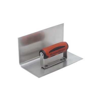 Pano de aço para cantos com pega vermelha e preta