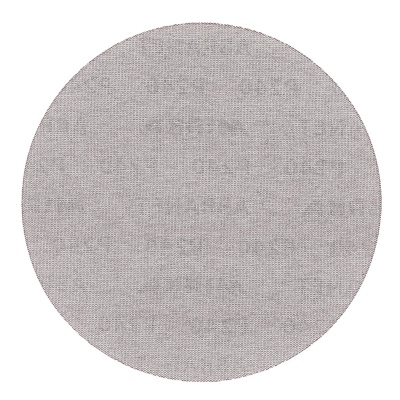 Tapete redondo cinzento de tecido com textura lisa