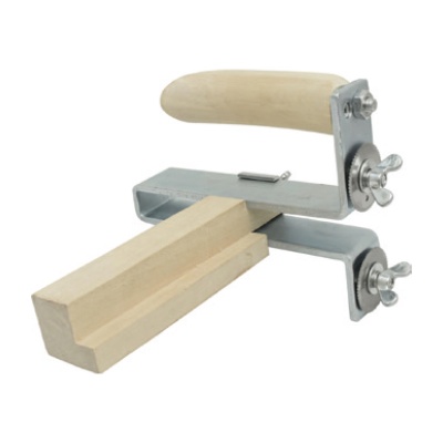 Dispositivo de separação para cereais em madeira e metal