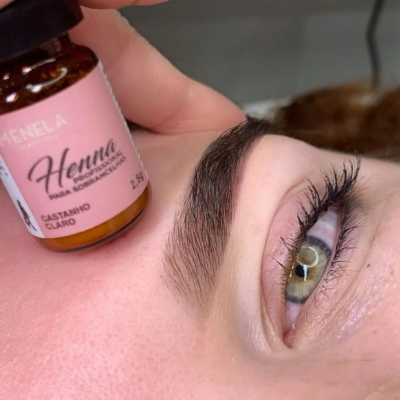 Kit&#x20;Henna&#x20;Sobrancelhas&#x20;Menela&#x20;-&#x20;Castanho&#x20;Claro