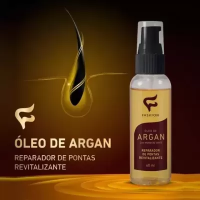 Fashion&#x20;Cosm&#x00E9;ticos&#x20;&#x00D3;leo&#x20;Capilar&#x20;Argan&#x20;Mulher&#x20;60&#x20;ml&#x20;-&#x20;Sob&#x20;Encomenda