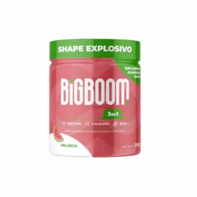 Kit&#x20;2creatinas&#x20;-&#x20;Sabor&#x20;Pink&#x20;Lemonade&#x20;&#x2B;&#x20;Melancia&#x20;-&#x20;Bigboom&#x20;-&#x20;Sob&#x20;Encomenda