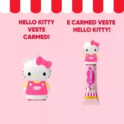 Hidratante&#x20;Labial&#x20;Carmed&#x20;Hello&#x20;Kitty&#x20;Torta&#x20;de&#x20;Ma&#x00E7;&#x00E3;