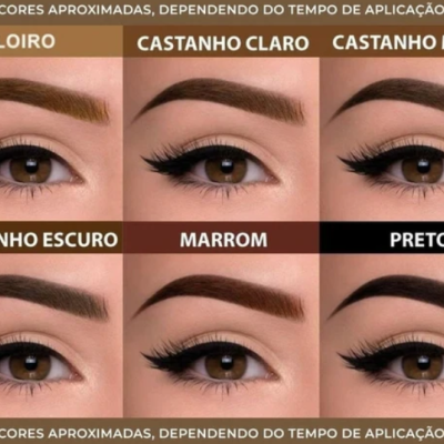 Henna&#x20;P&#x00F3;&#x20;Makiaj&#x20;Castanho&#x20;Claro