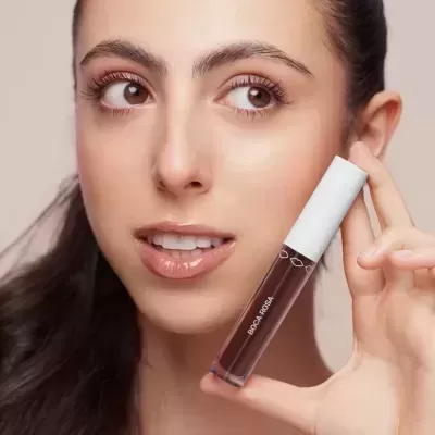 Hidra&#x20;L&#x00E1;bios&#x20;Marrom&#x20;Transl&#x00FA;cido&#x20;-&#x20;Boca&#x20;Rosa&#x20;Beauty