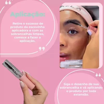 Gel&#x20;Modelador&#x20;Sobrancelhas&#x20;E&#x20;C&#x00ED;lios&#x20;Brow&#x20;Modelation&#x20;Menela