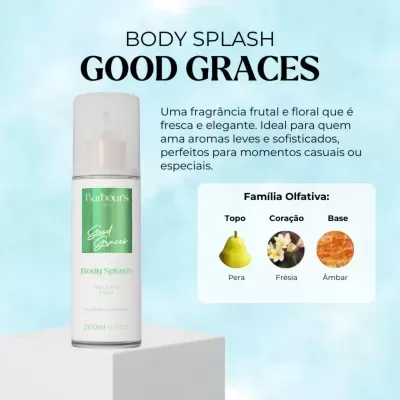 Kit&#x20;3&#x20;Body&#x20;Splash&#x20;Good&#x20;Graces&#x20;Delight&#x20;Very&#x20;Sexy&#x20;Barbour&#x27;s&#x20;-&#x20;Sob&#x20;Encomenda