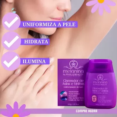 Clareador&#x20;De&#x20;Pele&#x20;Axilas&#x20;E&#x20;Virilhas&#x20;Melanina&#x20;Phallebeauty&#x20;-&#x20;Sob&#x20;Encomenda