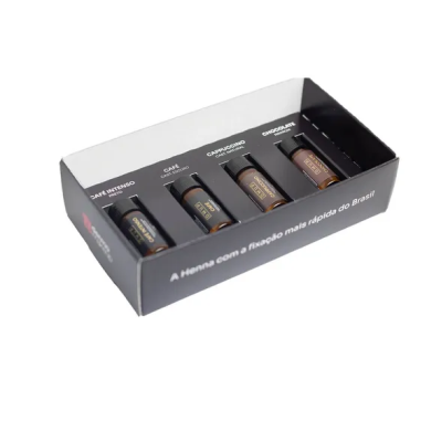 Kit&#x20;4&#x20;Hennas&#x20;Sobrancelhas&#x20;H&#x00ED;bridas&#x20;Muito&#x20;R&#x00E1;pida&#x20;Dermo&#x20;Makeup&#x20;-&#x20;Sob&#x20;Encomenda