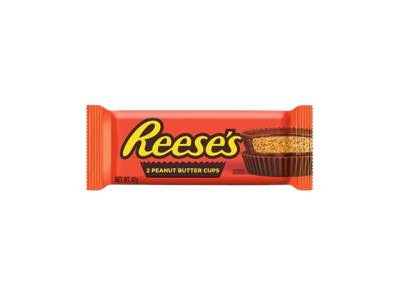 Embalagem de chocolate Reeses 2 Peanut Butter Cups