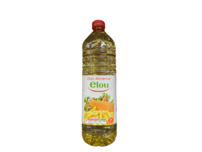 Garrafa plástica de óleo alimentar elou 1 litro