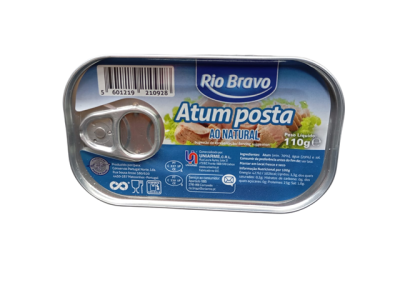 Lata de atum posta Rio Bravo 110g