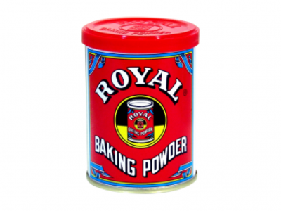 Lata vermelha de fermento em pó Royal Baking Powder