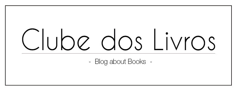 Logótipo do Clube dos Livros com texto preto em fundo branco