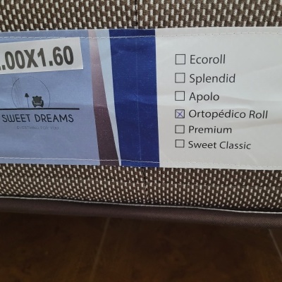 Sweet&#x20;Dreams&#x20;Colch&#x00E3;o&#x20;Viscoel&#x00E1;stico&#x20;Ortop&#x00E9;dico-Roll